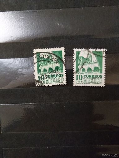 1950 и 1953 годов Мексика 2 выпуска архитектура (2-8)