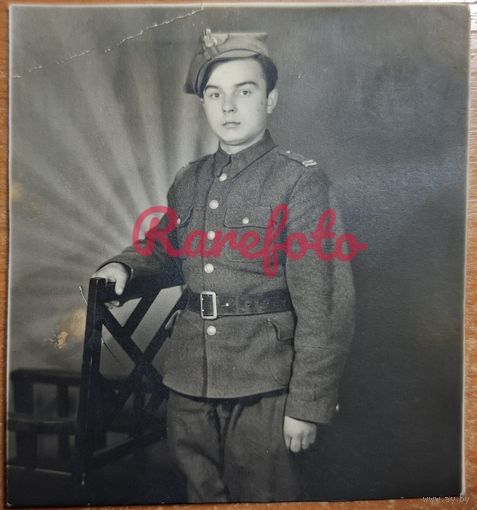 1940-е Польский солдат жовнер жолнер ретро фото