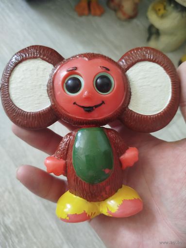 Игрушка ссср,Чебурашка,пластик,с рубля