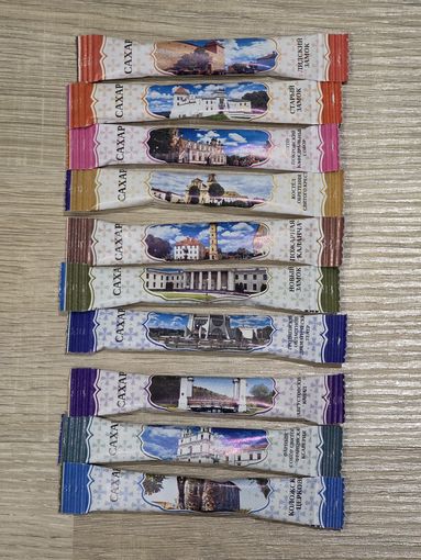 Сахар в пакетиках (серия 10 шт.)