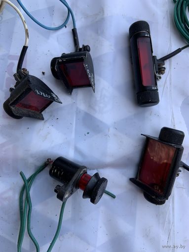 Уникальный лот -оригинальные  подсветки  панельных приборов советских самолётов-судя по надписям 60-е