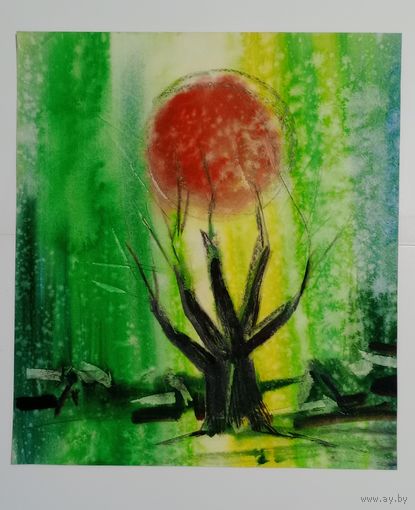 Акварель 39х44