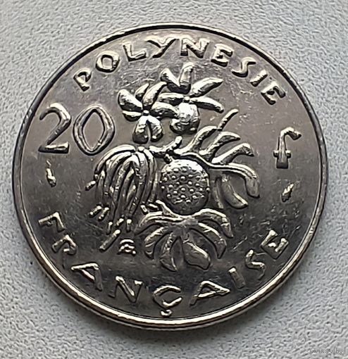 Французская Полинезия 20 франков, 1986.  7-10-27