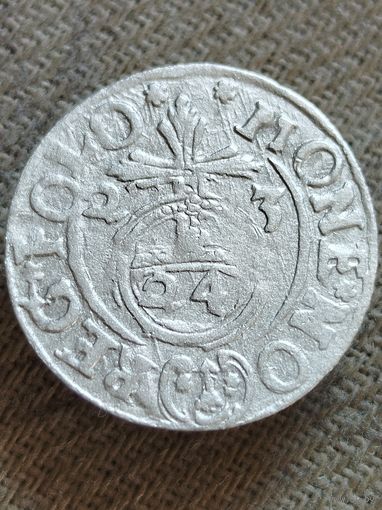 Распродажа - 1/24 талера (полторак) 1623г.,Речь Поспольтая,СИГИЗМУНД 3 ВАЗА