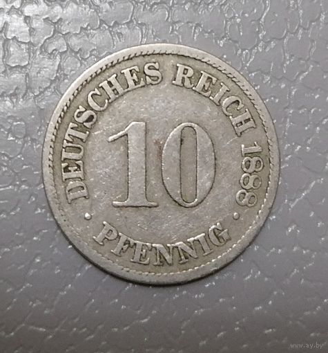 10 пфеннигов 1888 г.
