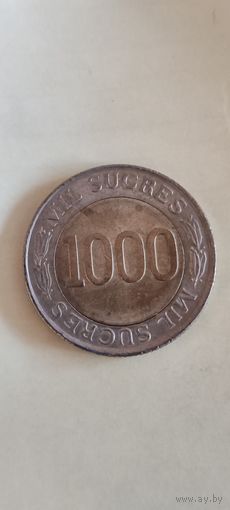 Эквадор 1000 Сукре 1997