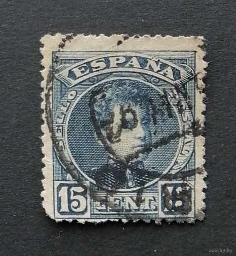 Испания 1901  Известные люди. Король Альфонсо XIII