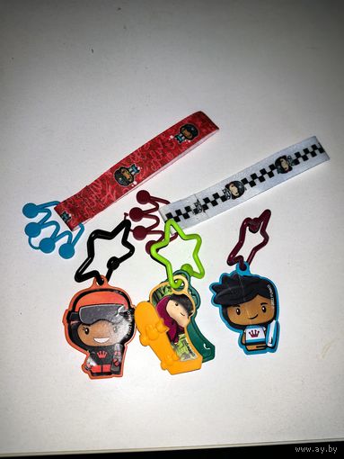 Коллекционные брелоки Kinder Joy из серии Funko Street Style