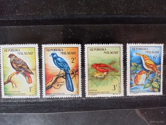 МАДАГАСКАР. 1963.Птицы