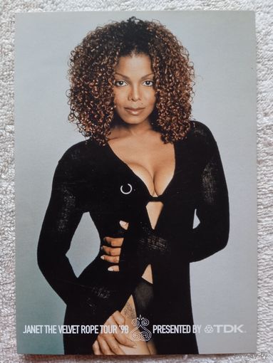 Певица Джанет Джексон. Мировой тур 1998