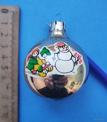 Ёлочная игрушка. Шарик