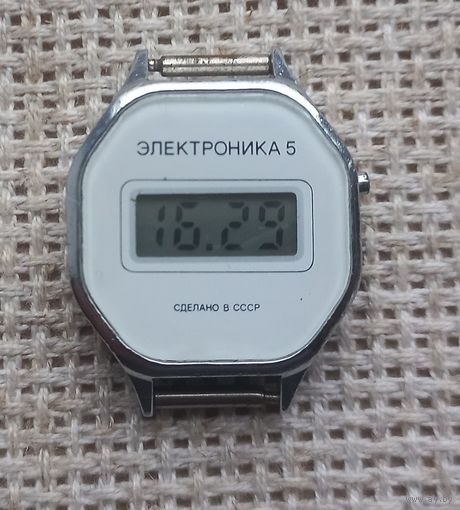 Часы. Электроника 5.