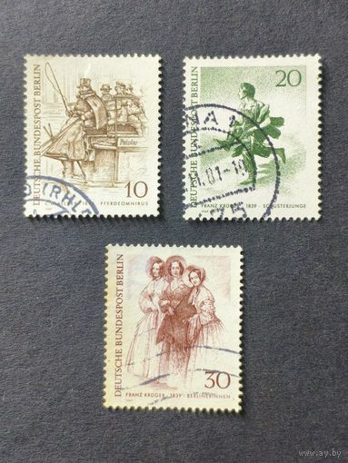 Германия 1969. Берлин. Люди Берлина 19 века