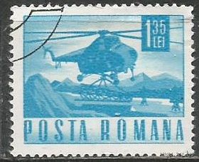 Румыния. Вертолёт. Стандарт. 1971г. Mi#2955.