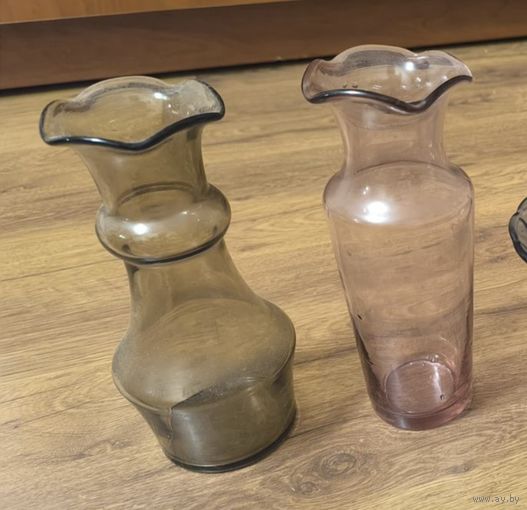 Вазы стекло СССР