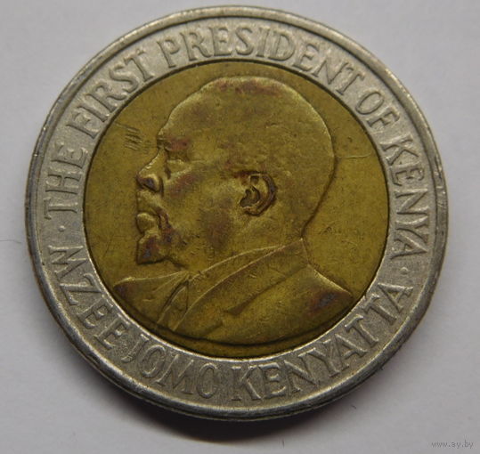 Кения 20 шиллингов 2010 г