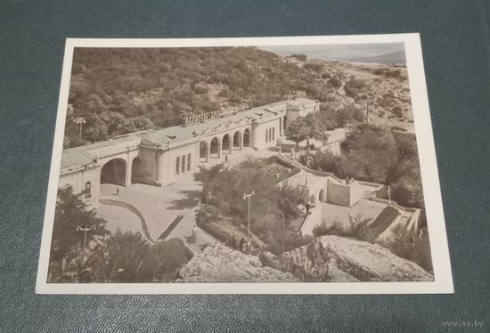 Почтовая карточка "Пятигорск. Академическая галерея"  фото В.И.Панова 1962г. чистая