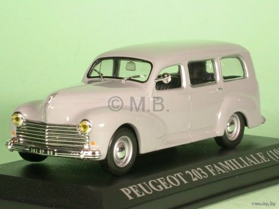 PEUGEOT 203 Familiare 1955.IXO.1/43.
