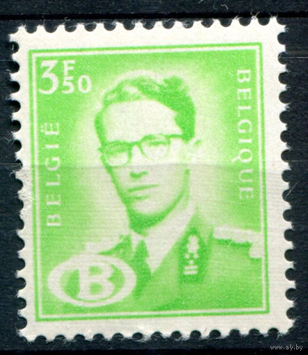 Бельгия - 1970г. - король Бодуэн, служебные марки - 1 марка - полная серия, MLH [Mi 64]. #2-Be-48-B-2