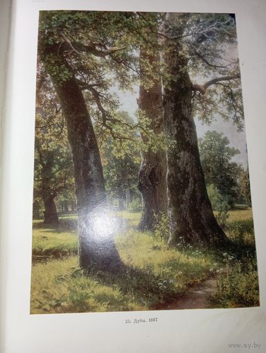 Книга по искусству . И . И . Шишкин  . Издательство Искусство Москва . 1971 г.