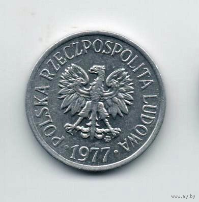 НАРОДНАЯ РЕСПУБЛИКА ПОЛЬША. 10 ГРОШЕЙ  1977. UNC.