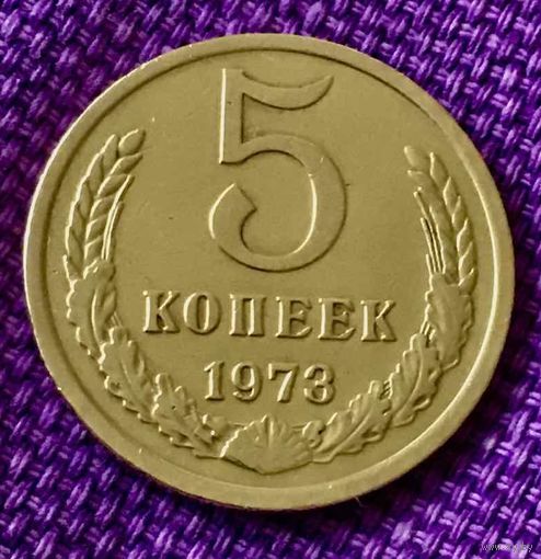 5 копеек 1973 года.