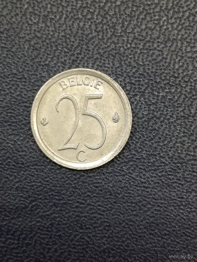 Бельгия 25 сантимов 1969г.