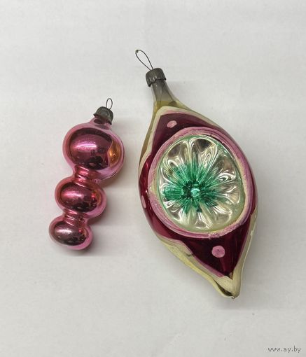 Елочные игрушки большой прожектор СССР цена за все К.6