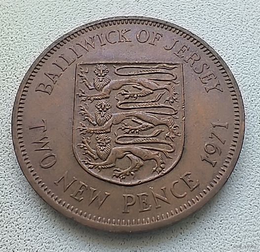 Джерси 2 Пенни 1971 6-2-18