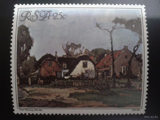 ЮАР 1980 живопись