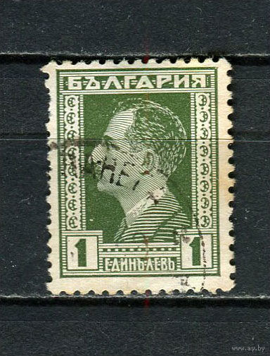 Болгария - 1928 - Царь Борис III 1L - [Mi.210] - 1 марка. Гашеная.  (Лот 27Fh)-T25P16