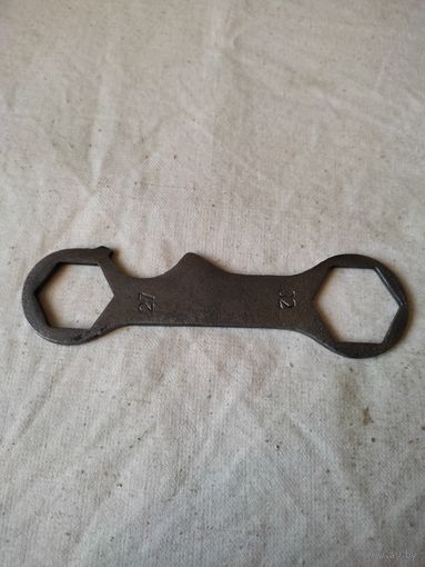 Ключ мотоциклетный 27х32, СССР. См. описание.