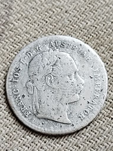 Распродажа - 10 крейцеров 1872г.,Австрия,Франц Иосиф 1