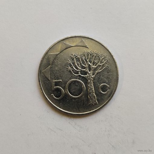 Намибия 50 центов 1993 г.
