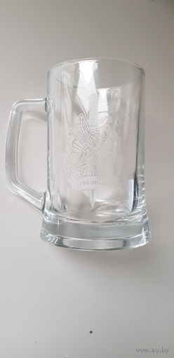 Пивной бокал ГУБОПиК МВД Беларусь