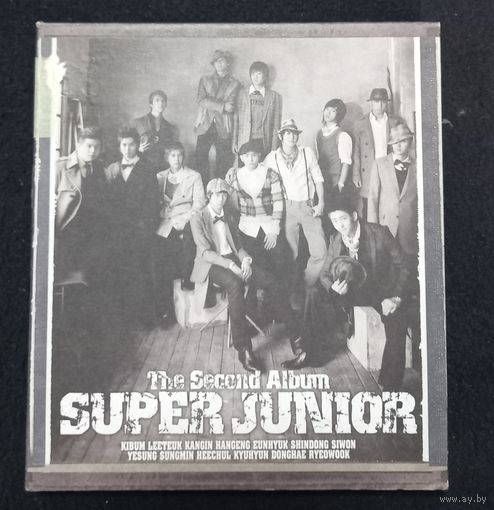 CD,(Корея) Super Junior – The Second Album (Repackaged W/booklet)