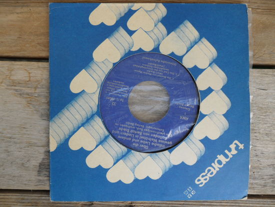 Миньон (7") - Bertold Brecht, Helene Weigel - Песни и баллады Бертольда Брехта - Eterna, ГДР - 1976 г.