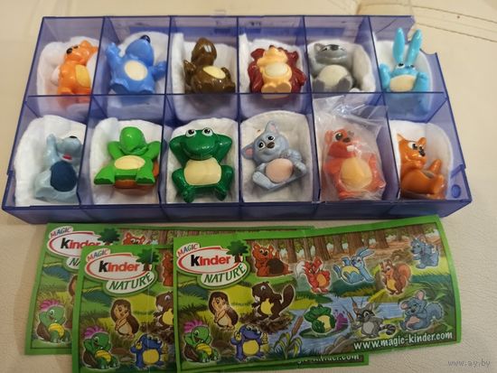 Лесные животные. Пузатики. Полная серия