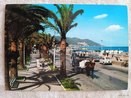 Италия, Ривьера-деи-Фиори. Проспект Пальм и улиуа Аурелии