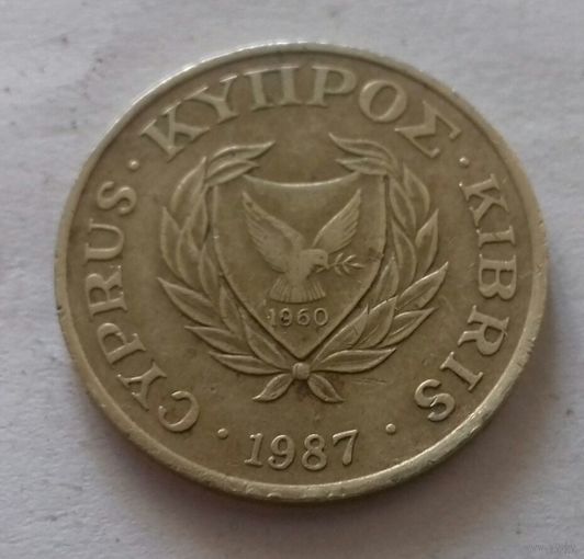 5 центов, Кипр 1987 г.