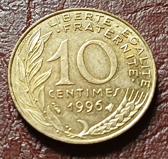 Франция 10 сантимов, 1996    ( 1-7-7 )