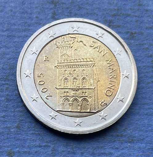 Сан-Марино 2 евро 2005