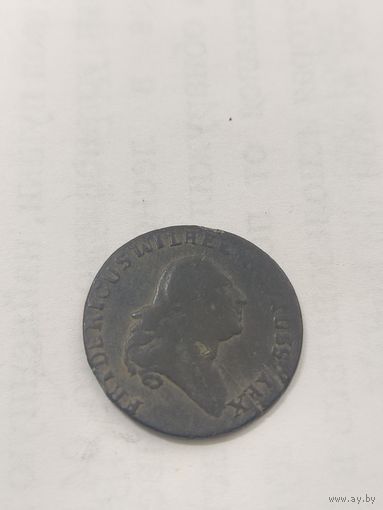 1 грош Пруссия 1796-1798