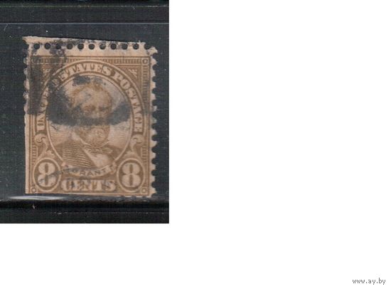 США-1922, (Мих.270), гаш.    , Стандарт, Личности, Президенты , Грант(2)
