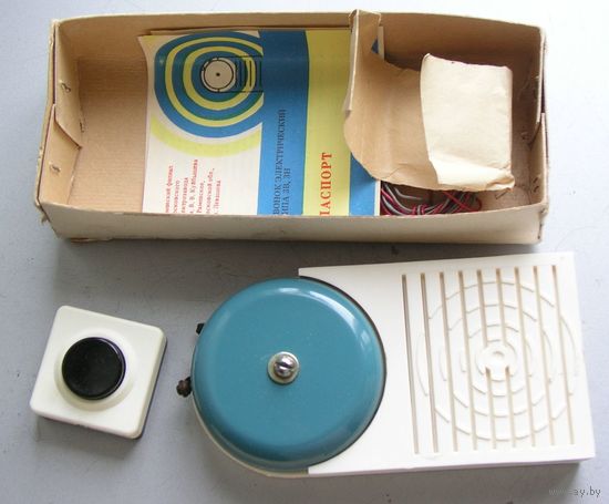 Звонок электрический 220 Вольт Сделано в СССР