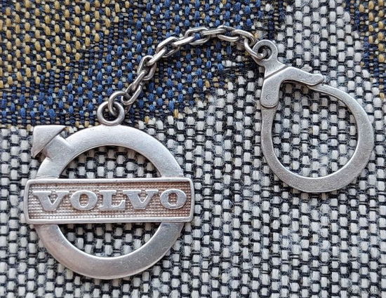 Брелок-эмблема бренда "Volvo". Серебро 925! Швецкие автомобили марки Вольва. Сторгуй за свою цену, предложи обмен! Y
