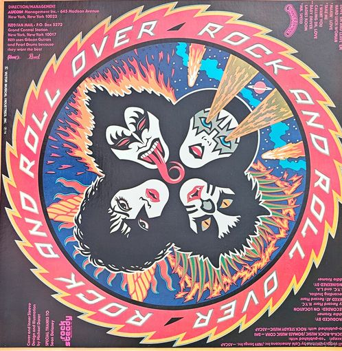 KISS.  Rock and Roll Over (FIRST PRESSING)