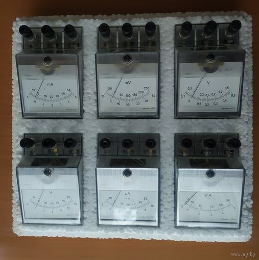 Комплект электроизмерительных приборов "Учебный 2"