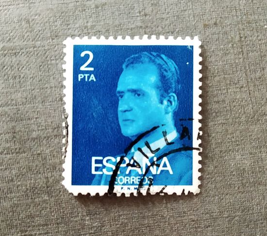 Марка Испания 1976 год Король