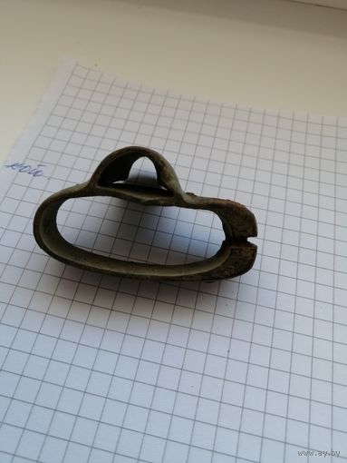 Обоймица гайка старинная на ножны сабли или шашки
